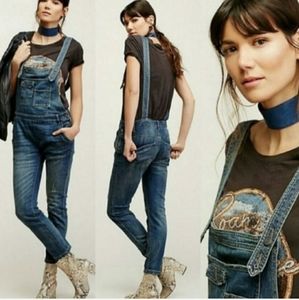 Free People Milo Denim Overalls